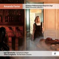 Amanda Favier, Orchestre Philharmonique Royal de Liege & Adrien Perruchon - Stravinsky & Corigliano (2019) [Hi-Res stereo]