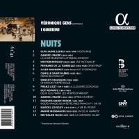 Véronique Gens, I Giardini - Nuits (2020) [Hi-Res stereo]