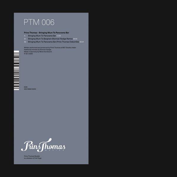 Prins Thomas - Bringing Mum to Panorama Bar (2020) FLAC