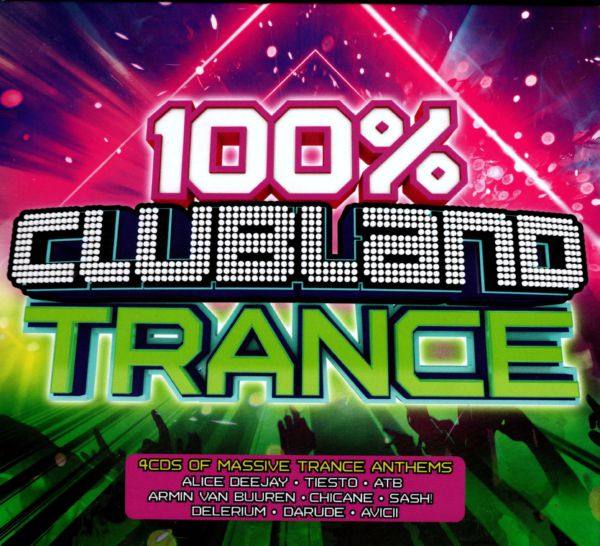 VA - 100% Clubland Trance [4CD] (2019) [FLAC]