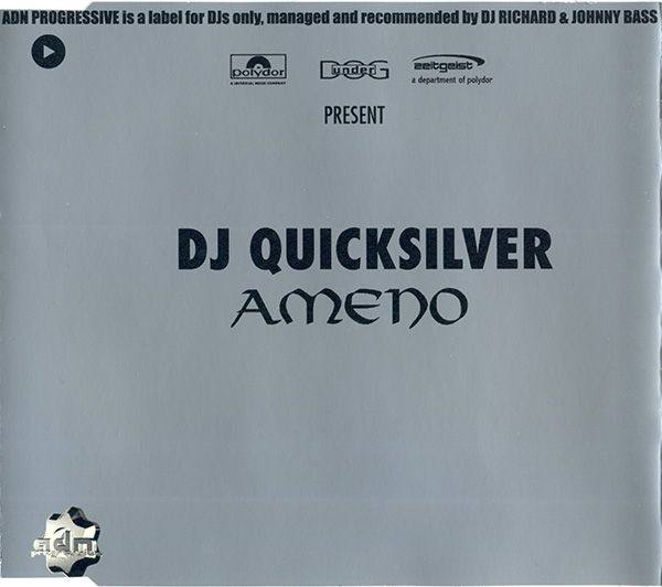 DJ Quicksilver - Ameno 2001 FLAC