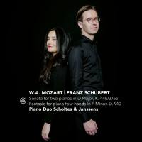 Piano Duo Scholtes and Janssens - Sonata for Two Pianos in D Major, K. 448375a  Fantasie for Piano Four Hands in F Minor, D. 940 (2021) [Hi-Res stereo]