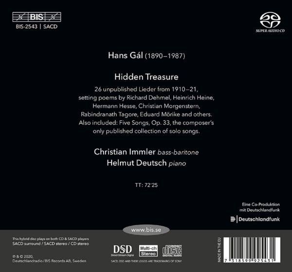 Christian Immler & Helmut Deutsch - Hidden Treasure (2021) [Hi-Res stereo]