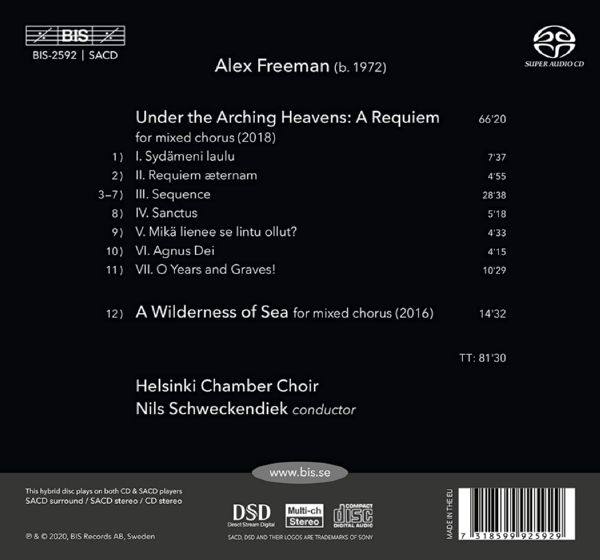Helsinki Chamber Choir & Nils Schweckendiek - Under the Arching Heavens (2021) [Hi-Res stereo]