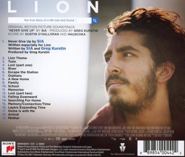 Dustin O'Halloran & Hauschka - Lion (Original Motion Picture Soundtrack) [FLAC]