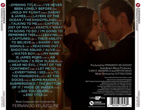 Fernando Velázquez - Submergence (Original Motion Picture Soundtrack) [FLAC]
