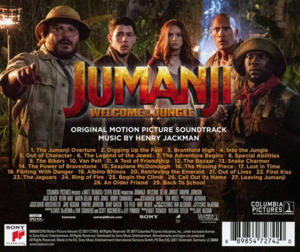 Henry Jackman - Jumanji_ Welcome to the Jungle (Original Motion Picture Soundtrack) [FLAC]