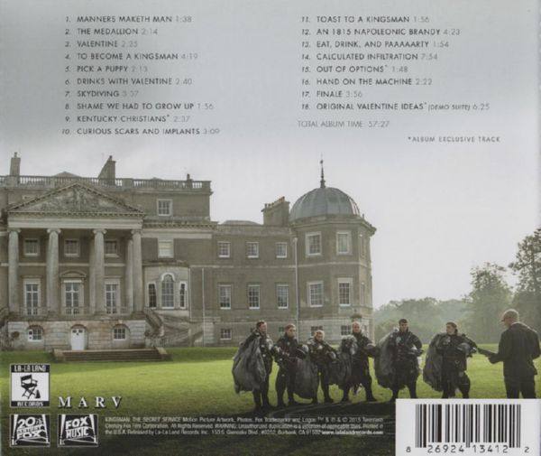 Henry Jackman & Matthew Margeson - Kingsman The Secret Service (Original Motion Picture Score) [FLAC]