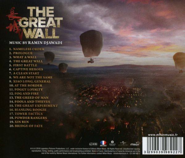 Ramin Djawadi - The Great Wall (Original Soundtrack Album) [FLAC]