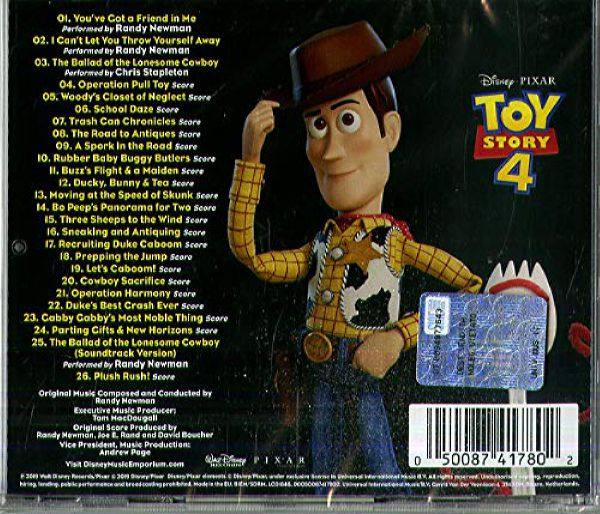 Randy Newman - Toy Story 4 (Original Motion Picture Soundtrack) [FLAC]