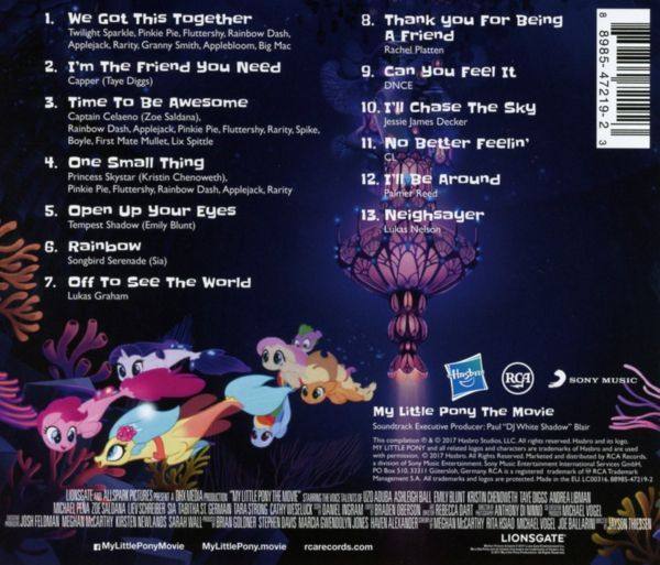 My Little Pony - The Movie (Original Motion Picture Soundtrack) [FLAC]