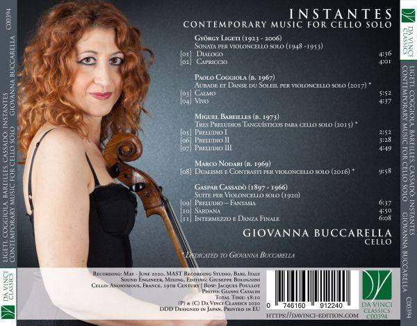 Giovanna Buccarella - Ligeti, Coggiola, Bareilles, Cassadò