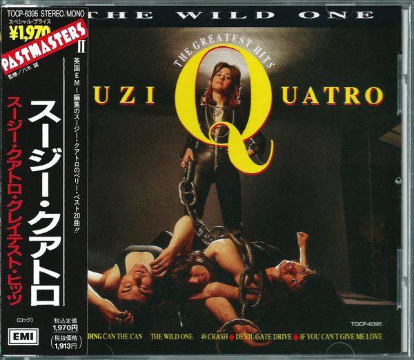 Suzi Quatro -  1990. The Wild One -The Greatest Hits (Toshiba-EMI ?TOCP-6395 Japan) 1st