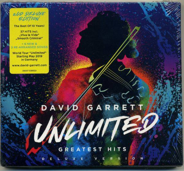 David Garrett - 2018 - Unlimited - Greatest Hits 2CD flac