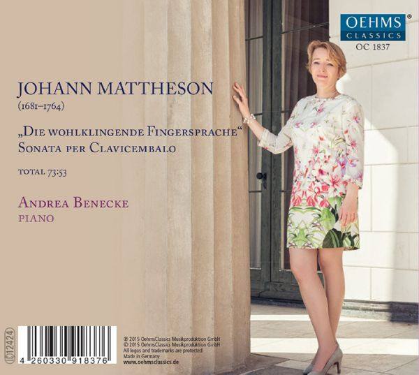 Andrea Benecke - Mattheson Die wohlklingende Fingersprache (2016)