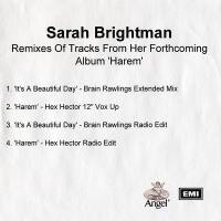 Sarah Brightman - Remixes Of Tracks From Her Forthcoming Album 'Harem' (Angel Records/EMI - Promo CDr) 2003 FLAC