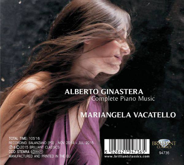 Mariangela Vacatello - Ginastera - Complete Piano Music (2015)