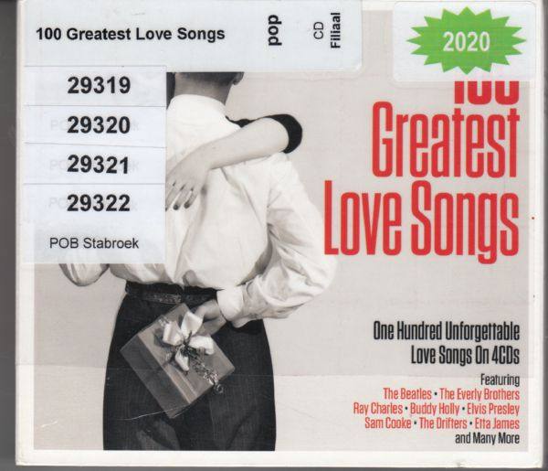 VA - 100 Greatest Love Songs (2017) [CD FLAC]
