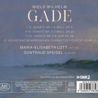Maria-Elisabeth Lott & Sontraud Speidel - Gade Violin Sonatas Nos. 1-3 (2021) [Hi-Res]