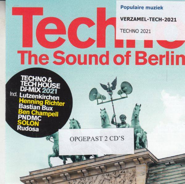 VA - Techno The Sound Of Berlin (2020) [CD FLAC]