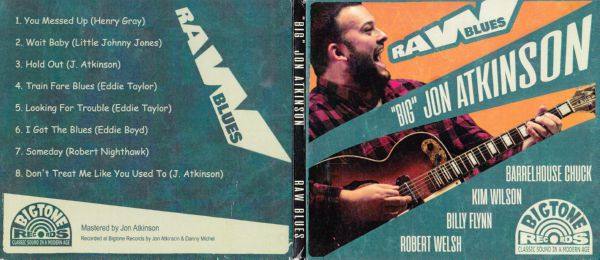 Big Jon Atkinson - Raw Blues (2019 CD Rip)