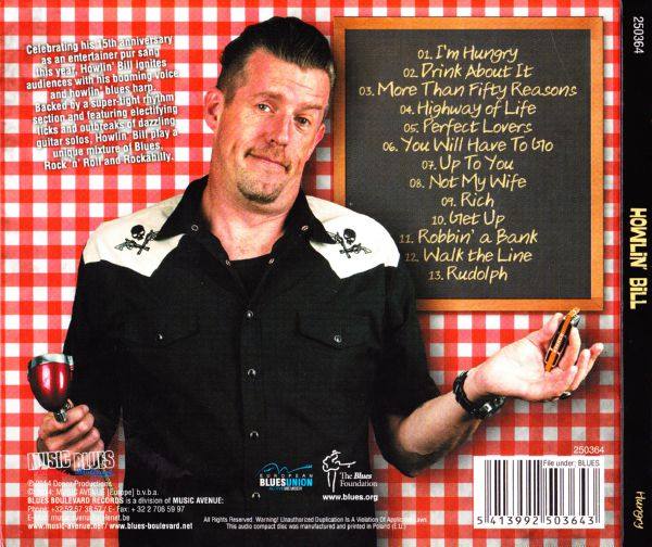 Howlin' Bill - Hungry (2014 CD Rip)