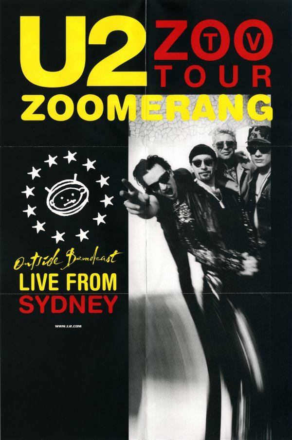 U2 - ZOO TV Tour From Sydney - 2CD 1993 FLAC