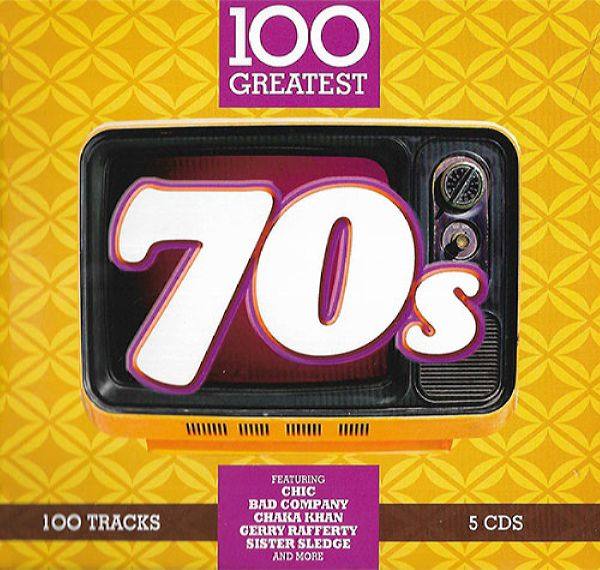 VA - 100 Greatest 70s (2017, Rhino Records - 0190295734404, CD)