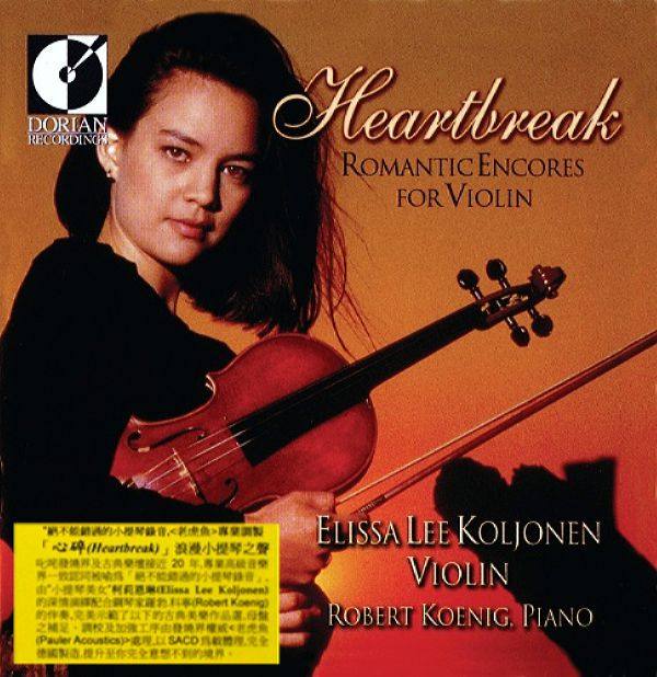 Heartbreak-Romantic Encores for Violin, Elissa Lee Koljonen (2015) [SACD] - 2,85 GB