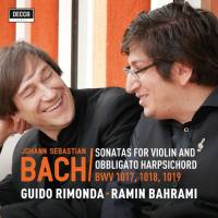 Guido Rimonda & Ramin Bahrami - Sonatas for Violin and Harpsichord BWV 1017, 1018, 1019 (2022)