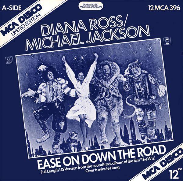 Diana Ross & Michael Jackson - Ease On Down The Road (UK Ltd. Edition 12'') (1978) [24bit Vinyl Rip]