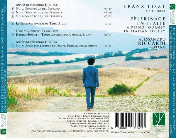 Alessandro Riccardi - Liszt Pèlerinage en Italie 2022 FLAC