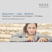 Olga Chelova, Philippe Entremont - Schumann, Liszt & Brahms Piano Works (2022) [Hi-Res]
